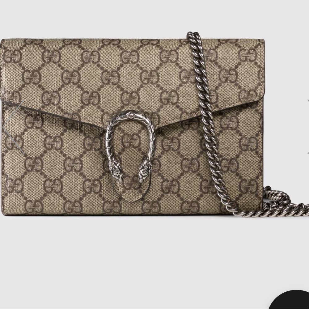 Dionysus GG Supreme chain wallet WITH DUSTBAG